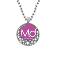 thumbnail image 1 of Chestry Elements Period Table Actinide Mendelevium Md Necklaces Pendant Retro Moon Stars Jewelry, 1 of 3