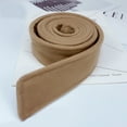 thumbnail image 4 of Hyasfey Women Belt Brushed Plush Long Enough Wear-resistant Solid Color Elastic Decorate Accessory Faux Woolen Coat Corset Double-Sided Waist Belt for Daily Wear, 4 of 8