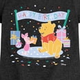 thumbnail image 3 of Winnie the Pooh - Happy Birthday - Youth Girls Fitted Short Sleeve T-Shirt, 3 of 5