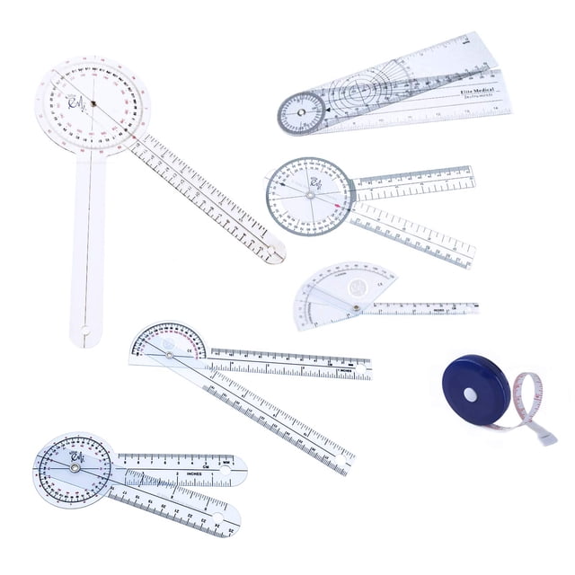 Set de goniómetros Elite Medical Instruments EGM-431 con cinta