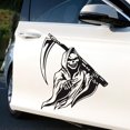 thumbnail image 4 of S SERENABLE Fashion Cool Pattern Car Sticker Halloween Decal for Auto Cars Trucks Black, 4 of 8