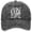 A-Grey141, variant on Yuanlong Unisex Baseball Caps Distressed Washed Printed Curved Brim Baseball Cap Stylish Adjustable Hat