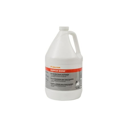 Walter 54A095 Surfox Shine Stainless Steel Cleaner/Protector 3.78L