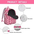 thumbnail image 4 of Colorful Bohemian Backpack Unisex, Roomy Boho Bookbag with Multiple Pockets, College Backpack for High School Students, Work Travel Vacation, Perfect Gift, 4 of 5