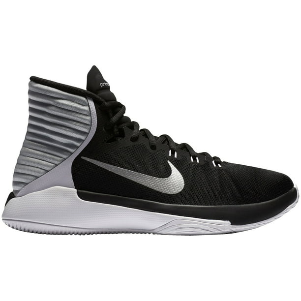 Nike Women's Prime Hype DF 2016 Basketball Shoes - Black/White/Silver - Walmart.com
