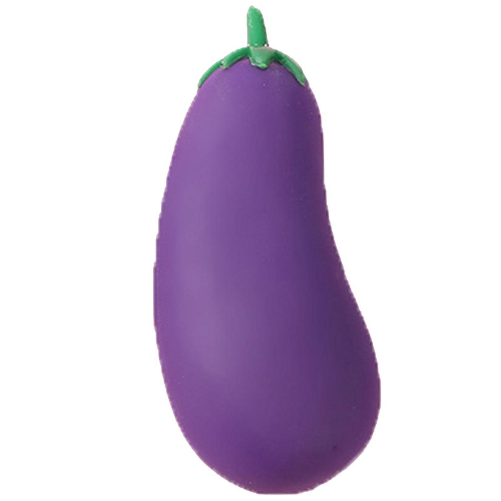 Squeezy Eggplant ToySquishy Sensory ToysFood Simulation Children Play Toy,Sensory Toys for