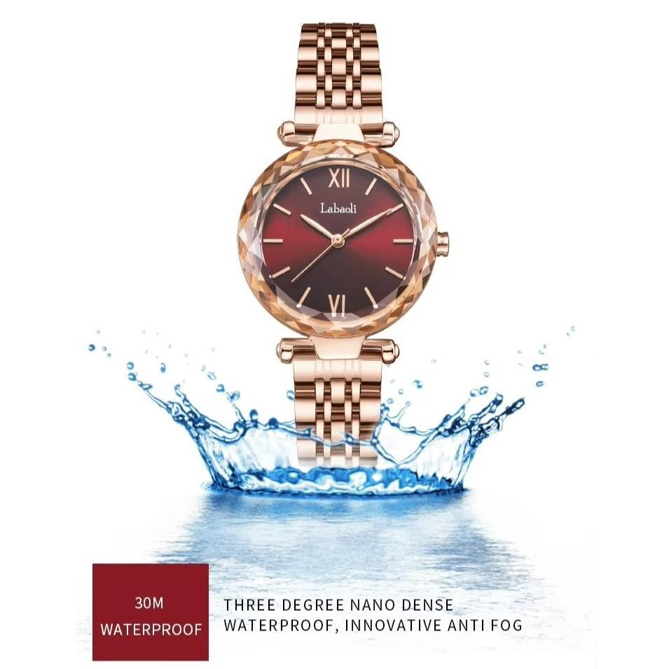 Explojoy Fashion Quartz Timepiece – Leather or Steel Band with Timeless Styling for Women