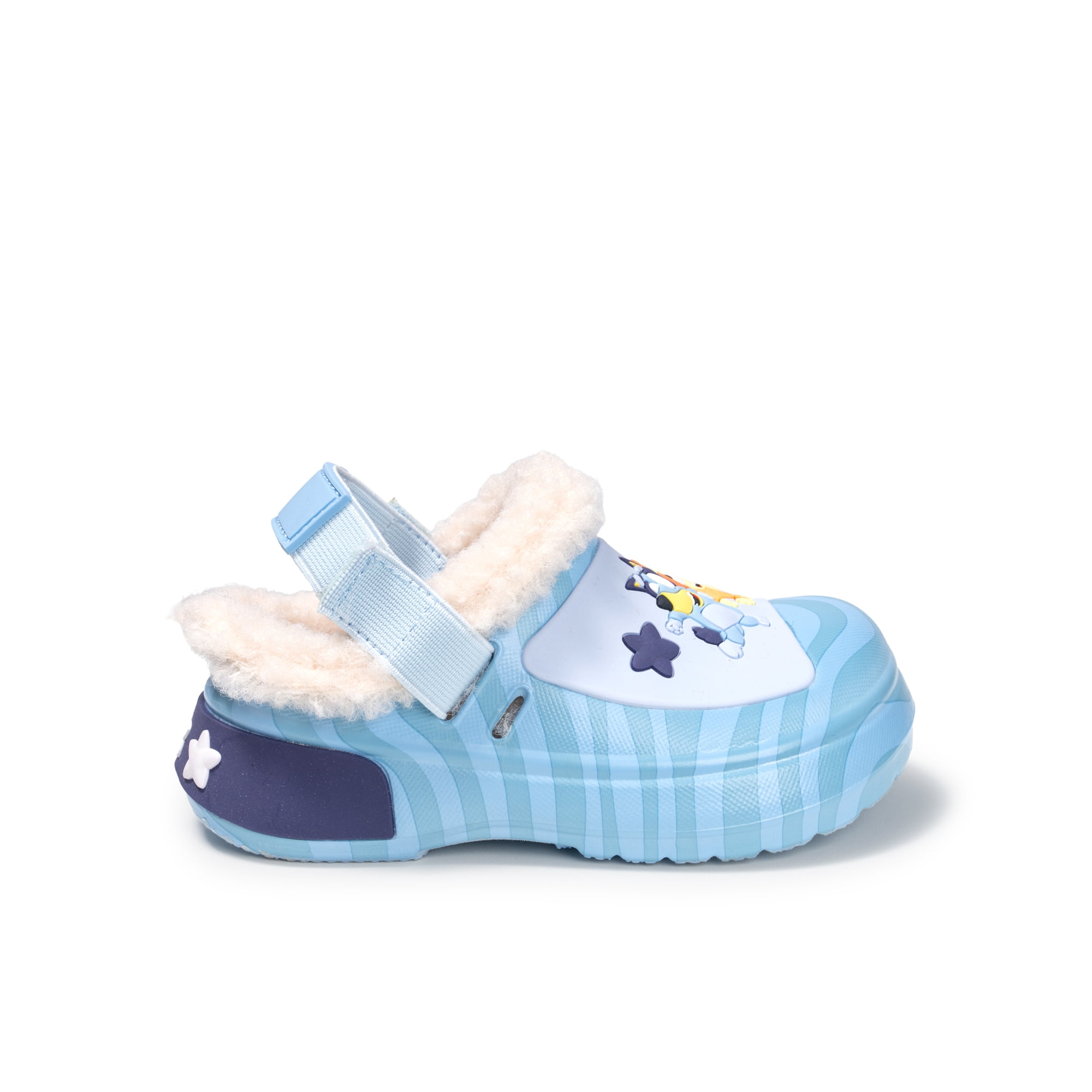 Bluey Toddler Faux Fur Lined Clogs