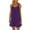 Purple dresses for women 2023, variant on Wycnly Womens Dresses Casual Beach Loose Swing Tank Mini Sun Dresses Sleeveless Round Neck Solid Short Summer Dress Navy S Clothes