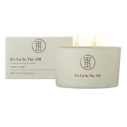 BODY BY TPH It’s Lit In The AM | Mandarin & Ginger Scented Soy Wax Blend Candle, 8 oz.