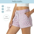 thumbnail image 4 of Hello Mello Signature Soft Pajama Lounge Shorts Bottoms, Take a Paws Large/X-Large (Women's), 4 of 9
