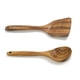 thumbnail image 1 of 2 piezas de utensilios de cocina domésticos de teca, 1 of 5