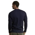 thumbnail image 4 of DailyWear Mens Cotton Casual Long Sleeve Henley T Shirt Navy, XLarge, 4 of 4