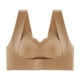 thumbnail image 4 of Sujetador de talla grande europeo y americano, ropa interior de otoño e invierno, grasa mm, mujeres, 200 kg, pecho grande fruncido, pequeño, sin aro de acero, sujetador antiflacidez, 4 of 5