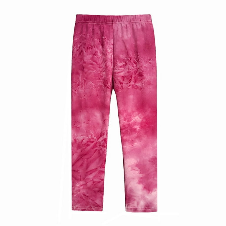 Pimfylm Cotton Baby Pants for Girls to 24 Month Sizes Hot Pink 3-4 Years