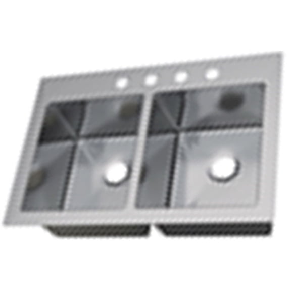 CMI 33x22x9 50/50 Ss Sink 442-6146