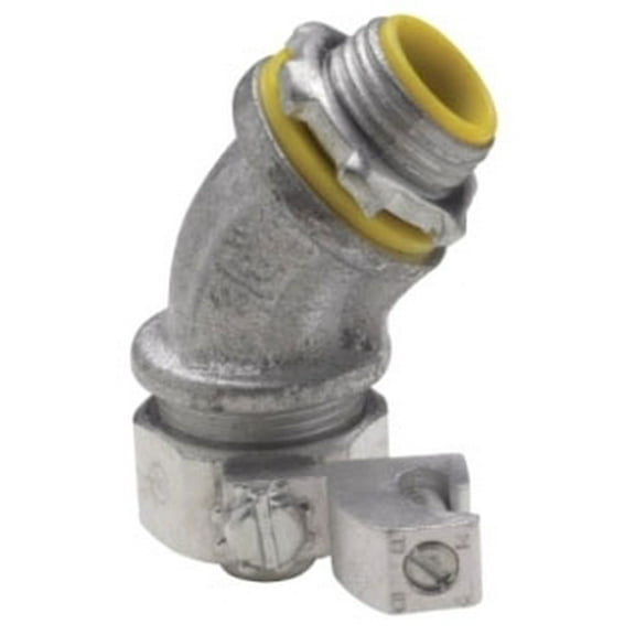 LIQUIDTIGHT FLEXIBLE METALLIC CONDUIT GROUND CONNECTOR