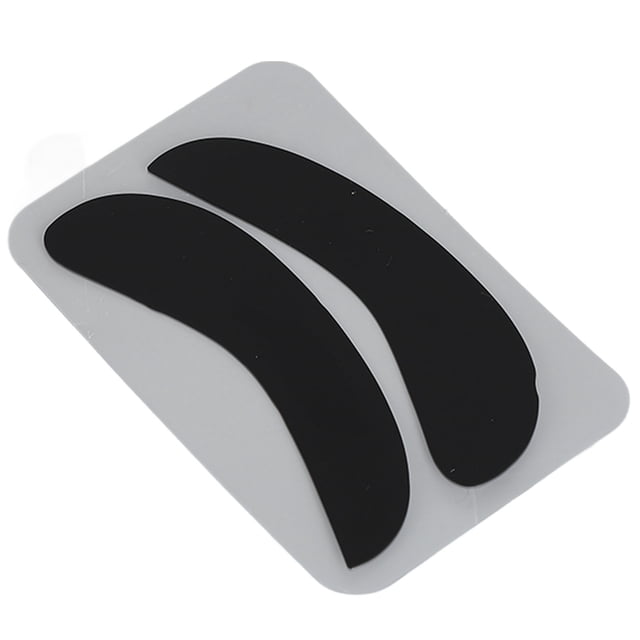 Reusable Lash Extension Eye Pads, Lash Extension Under Eye Pads Perfect Fitting 10 Pairs for Home Use Black