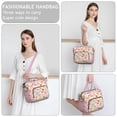 thumbnail image 6 of Large Insulated Lunch Bag Box Women Mushroom Leakproof Waterproof Leakproof Lunch Box with Multi Pockets Removable Strap for Work PicnicTeacher Mothers Day Christmas Birthday Gifts, 6 of 7