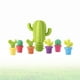 thumbnail image 4 of 1 juego de tapones de silicona para botellas de vino, con forma de cactus, para champán, para conservar bebidas., 4 of 5