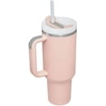 thumbnail image 2 of Reusable Vacuum Quencher Tumbler with Straw, Leak Resistant Lid, Insulated Cup, Maintains Heat Cold, Heat, and Ice for Hours, 2 of 4