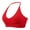 Red, variant on XMMSWDLA Women's Sports Bra, Moderate Support, Seamless Sports Bra for Women Backless Sports Bra Bras for Teens