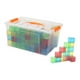 thumbnail image 5 of Cubos transparentes, bloques cuadrados para , juego de apilamiento, material didáctico para aprender matemáticas, 5 of 9