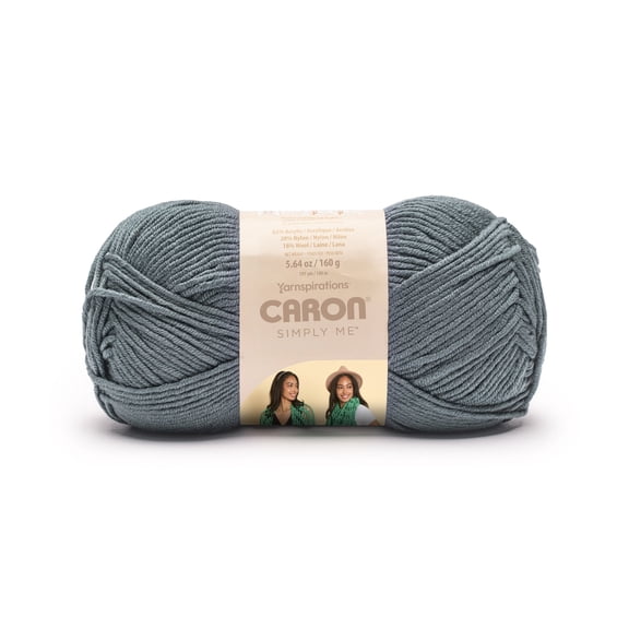 Caron® Simply Me®, #5 Bulky Acrylic/Nylon/Wool Yarn, 5.6oz/160gm, 197yd, Midnight Blue