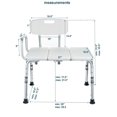 thumbnail image 2 of MOBB, Transfer Bath Bench with Back, 2 of 2