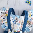 thumbnail image 3 of Gibobby Ropa Para Bebe sin mangas con estampado de mariposas para niñas pequeñas, ropa para niños(Azul, 12-18 Meses), 3 of 5