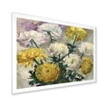 thumbnail image 2 of Designart 'Golden and White Daisies' Traditional Framed Art Print, 2 of 4