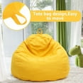 thumbnail image 4 of Lazy Sofa Cover Comfortable Large Bean Bag Cover without Filler for Home Bedroom Adults Kids Soft Tatami Chairs Covers Beanbags, 4 of 10