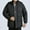Black, variant on Yaoyar Men Winter Fashion Casual Loose Solid Color Thickened Hooded Cotton Padded Jacket Coat with Hood Black 2XL