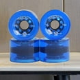 thumbnail image 4 of 4 Pcs Roues de Planche à Roulettes Cruiserboard 78A, Ensemble de Roues de Remplacement, Roulements de Roulements de Remplacement pour Longboard Pennyboard Fishboard, Bleu Foncé, 4 of 8