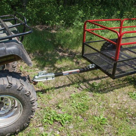 Yutrax Trail Warrior X2 1250 Pound Capacity Off Road Utility ATV Trailer &