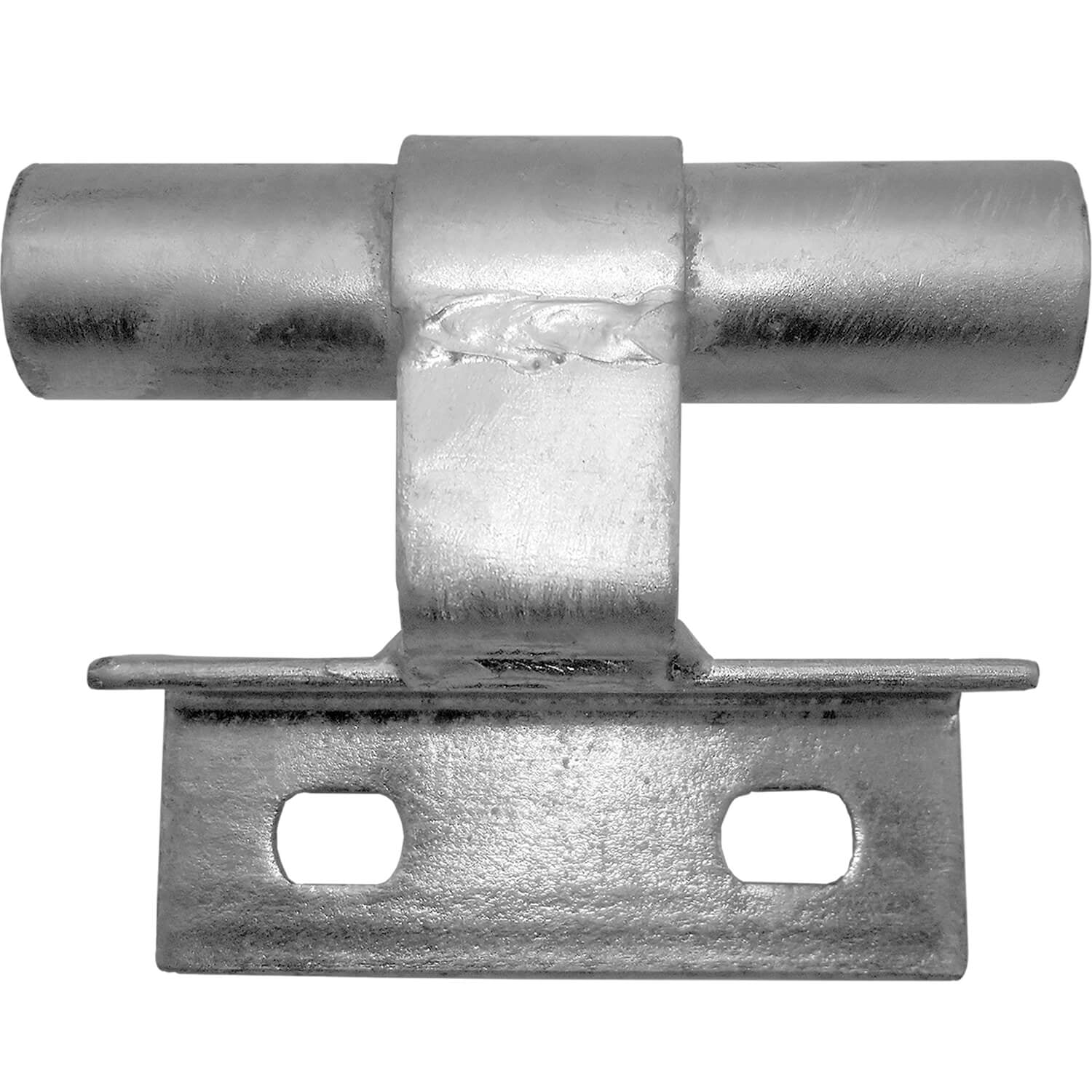 Jake Sales Brand - 1-5/8'  Wall Mount Rolling Gate Track Bracket - Galvanized - Each