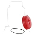 thumbnail image 3 of Replacement Drilled Lid And Gasket Fits FerMonster 1,3,6 and 7 Gallon Fermenters, 3 of 5