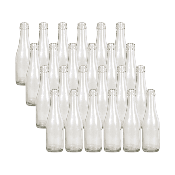 LD Carlson Clear Champagne Bottles 187 mL - 24/Case