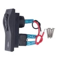 thumbnail image 1 of Toma USB Para RV, Enchufe De Cargador De Coche USB Doble ABS Resistente A Altas Temperaturas Y Bajas Montaje De Tornillo Resistente Al Aceite Con Fusibles Automáticos Para Barcos, 1 of 7