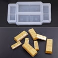 thumbnail image 3 of Qisuw Gold Bar Silicone Mold Fondant Cake Border Mould Chocolate Mould Cake Decorating, 3 of 10