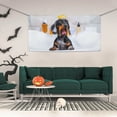 thumbnail image 2 of Salouo Puppy Sits In Bathtub Pattern Holiday Banner Outside Party Decoration Banner (1PC) Festival Supplies Fit for Birthday Parties & Celebrations & Chrismas-Medium, 2 of 8