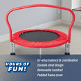 thumbnail image 3 of Mini Folding Trampoline, 36 Inch Diameter, For Kids 3+, by MinnARK, 3 of 6