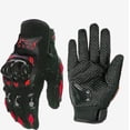 thumbnail image 4 of Guantes de moto Guantes de moto con pantalla táctil Manoplas de dedo completo antideslizantes.yt, 4 of 4
