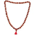 thumbnail image 2 of Panchmukhi Rudraksha Karma Prayer Beads/Subha Mala/Necklace Approx. 5 mm, 108+1 Beads, 2 of 2