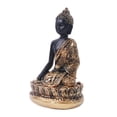 thumbnail image 4 of Estatua de Buda sentado, colección de esculturas de Buda, figura de meditación de resina, decoración de escritorio para oficina, estudio o estante de, 4 of 7