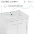 thumbnail image 4 of Swiss Madison Sm-Bv730 Virage 24" Free Standing Single Basin Vanity Set - White, 4 of 14