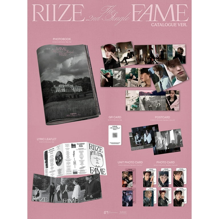 RIIZE - [FAME] 2nd Single Album CATALOGUE Version (smart album
