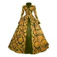 thumbnail image 1 of Tqyyweavej Robe Victorienne pour Femmes Robe Médiévale Renaissance Grande Taille Robe Vintage Robe de Bal Costume d'Halloween, 1 of 5