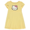 thumbnail image 2 of Hello Kitty Girls' 2-Pack T-Shirt Dresses Color: yellow Size: 3t, 2 of 3