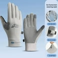 thumbnail image 3 of Unisex Finger Fishing Gloves Breathable UV Sun Protection Gloves Grip Outdoor, 3 of 9